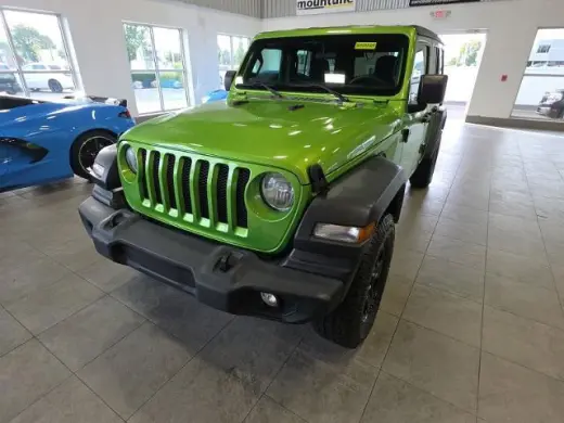 Jeep Wrangler Unlimited 2018 4x4 Sport 4p SUV (lanzamiento medio del año)