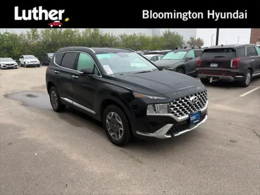 Hyundai SANTA FE Híbrido 2023 AWD Azul 4p Crossover