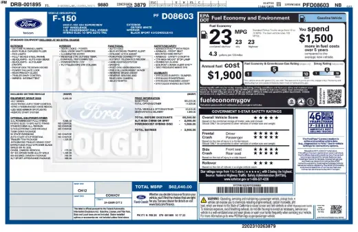 Ford F-150 2023 4x4 XLT 4p SuperCrew 6.5 ft. CB
