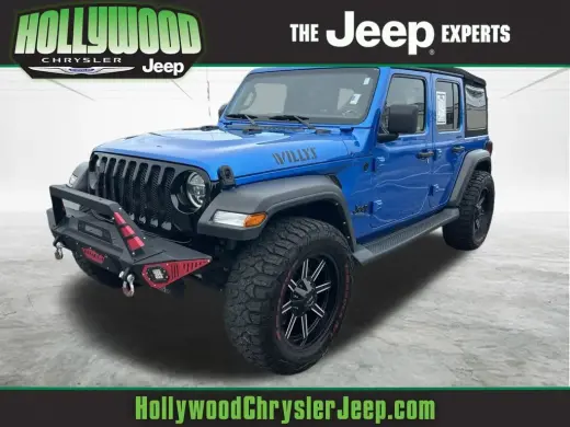 Jeep Wrangler Unlimited 2021 4x4 Willys 4p SUV