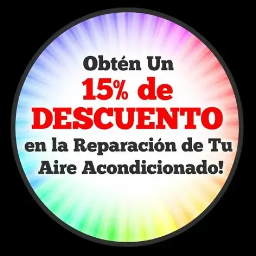 15% descuento en reparaciones
