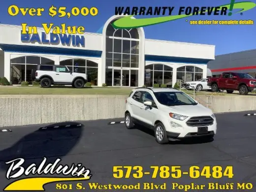 Ford EcoSport 2018 SE 4p Crossover