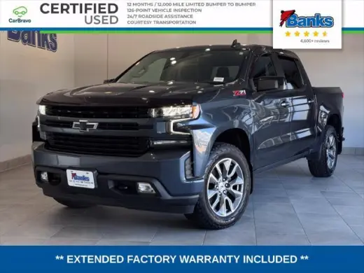 Chevrolet Silverado 1500 2021 4x4 RST 4p Cab Camioneta de Tripulacion 6.6 ft. CB