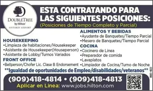 VARIOS TRABAJOS DISPONIBLES!📍