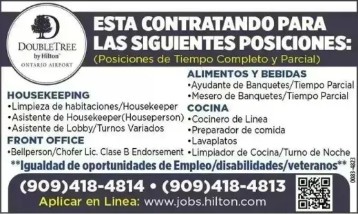 VARIOS TRABAJOS DISPONIBLES!📍