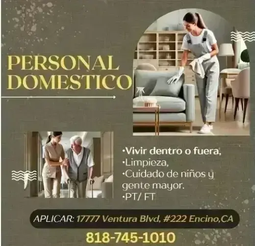 PERSONAL DOMÉSTICO📍