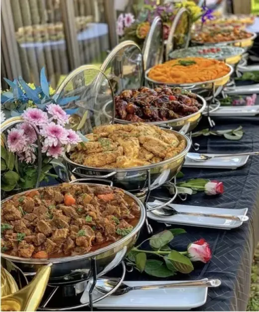 Deliciosa variedad de comida