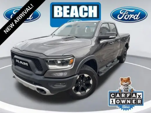 Ram 1500 2019 4x4 Rebel 4dr Quad Cab 6.4 ft. SB Camión de carga