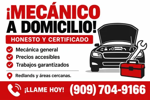 🔧🚗 ¡MECÁNICO A DOMICILIO!!