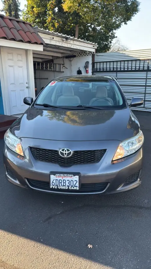 2009 TOYOTA COROLLA
