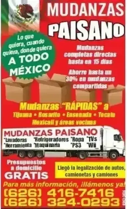 MUDANZAS PAISANO