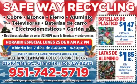 RECYCLING PAGAMOS $$