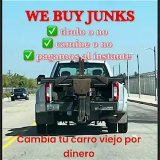 EFECTIVO POR SU CARRO JUNK