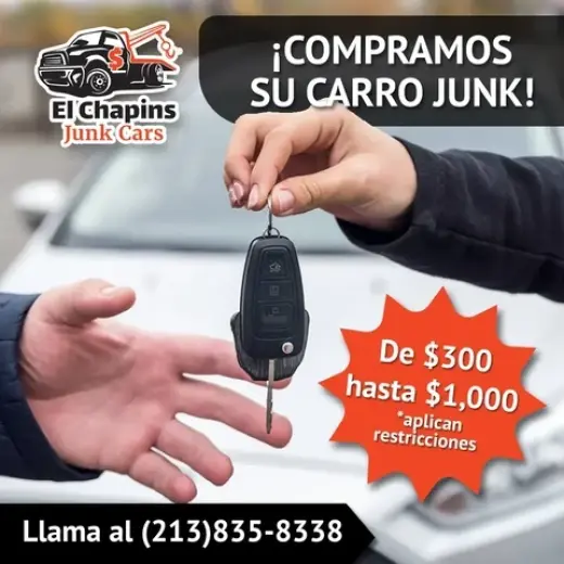 Hasta $1000 por su carro viejo