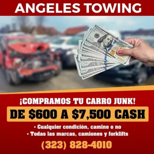 Gana dinero por tu carro junk