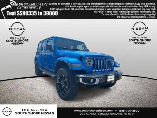 Jeep Wrangler 2023 4x4 Sahara 4xe 4dr SUV