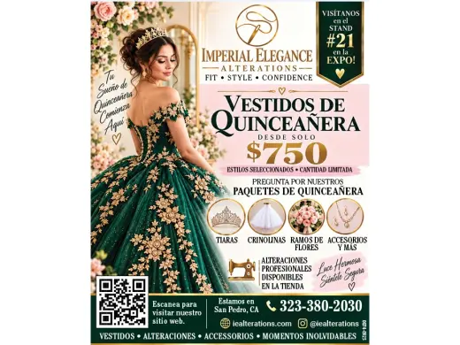 Vestidos de Quinceañera desde $750