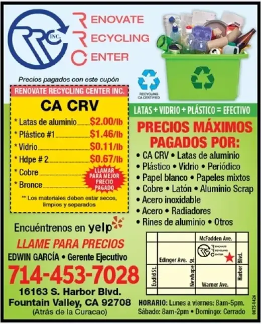 RENOVATE RECYCLING CENTER