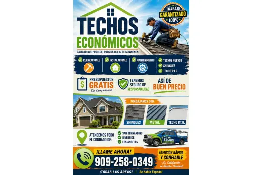 🏠 ¡TECHOS ECONÓMICOS!