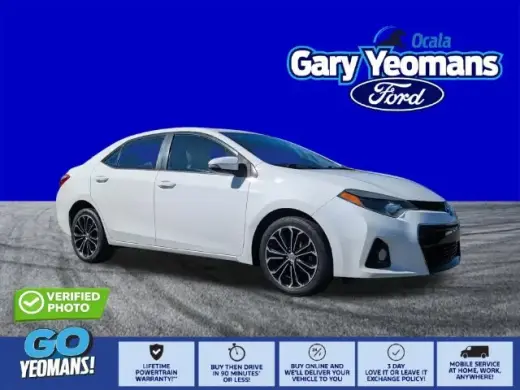 Toyota Corolla 2016 S 4dr Sedán