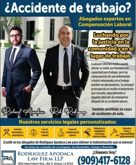 ¿Te lesionaste en el trabajo?