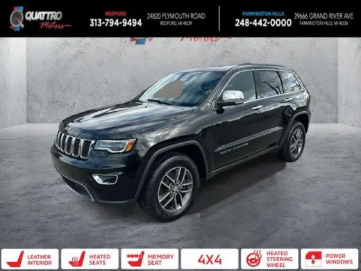 Jeep Grand Cherokee 2017 4x4 Limited 4dr SUV