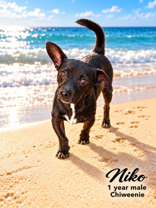 NIKO  – 4 YEAR MALE CHIWEENIE