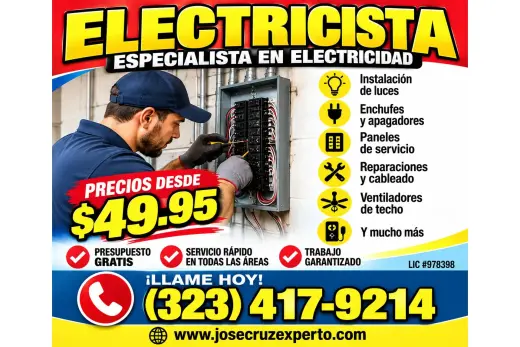 ¿Tiene un problema eléctrico en su casa o negocio? ¡LLAME HOY!