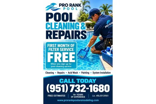 POOL SERVICES IN ILAND EMPIRE!!