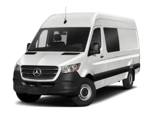 Mercedes-Benz Sprinter 2021 4x2 2500 de 3 puertas con distancia entre ejes de 170 pulgadas, techo alto y carrocería de carga (motor de gasolina de 4 cilindros y 2.0L)