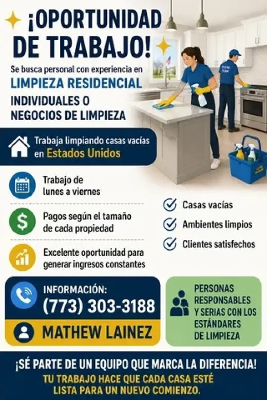 OPORTUNIDAD DE TRABAJO