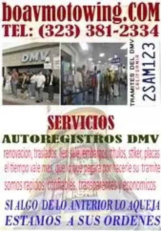 DMV  TODO TIPO DE TRAMITES