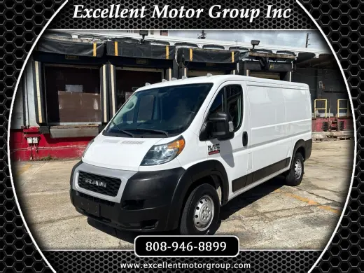 2019 RAM ProMaster Cargo Van 1500 Low Roof 136" WB