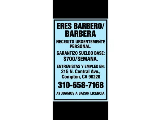 💈✂️ ¡SE BUSCAN BARBEROS Y BARBERAS! ✂️💈