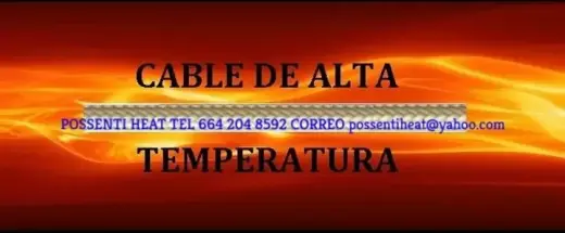 resistencias termopares cable