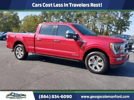 Ford F-150 2021 4x4 Platinum 4dr SuperCrew 6.5 ft. SB