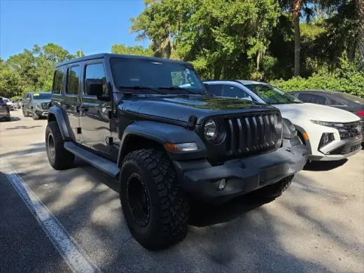 Jeep Wrangler Unlimited 2018 4x4 Sport 4dr SUV (lanzamiento medio anual)