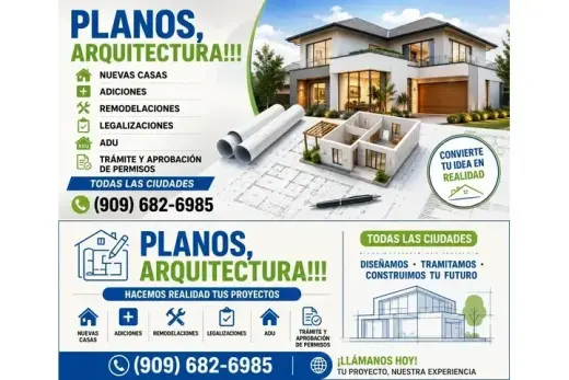 🏠📐 ¡PLANOS Y ARQUITECTURA!