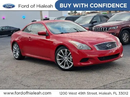 Infiniti G37 Convertible 2009 2dr Convertible