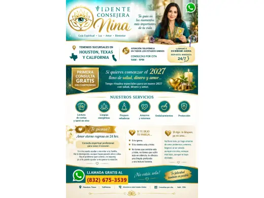 VID​ENTE Y CONSEJERA NINA