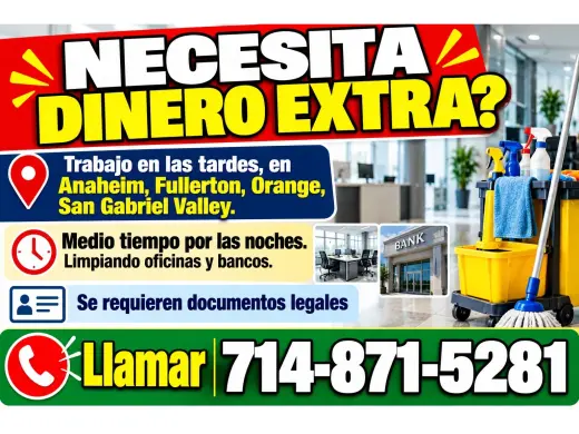 NECESITA DINERO EXTRA?📍Anaheim 📍Fullerton📍 Orange 📍San Gabriel Valley