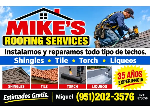 MIKE’S ROOFING SERVICES