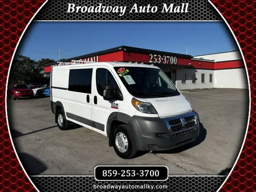 2017 RAM ProMaster Cargo Van 1500 Low Roof 136" WB