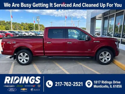Ford F-150 2015 4x4 Platinum 4dr SuperCrew 6.5 ft. SB