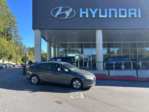 Hyundai IONIG Híbrido 2020 Azul 4dr Hatchback