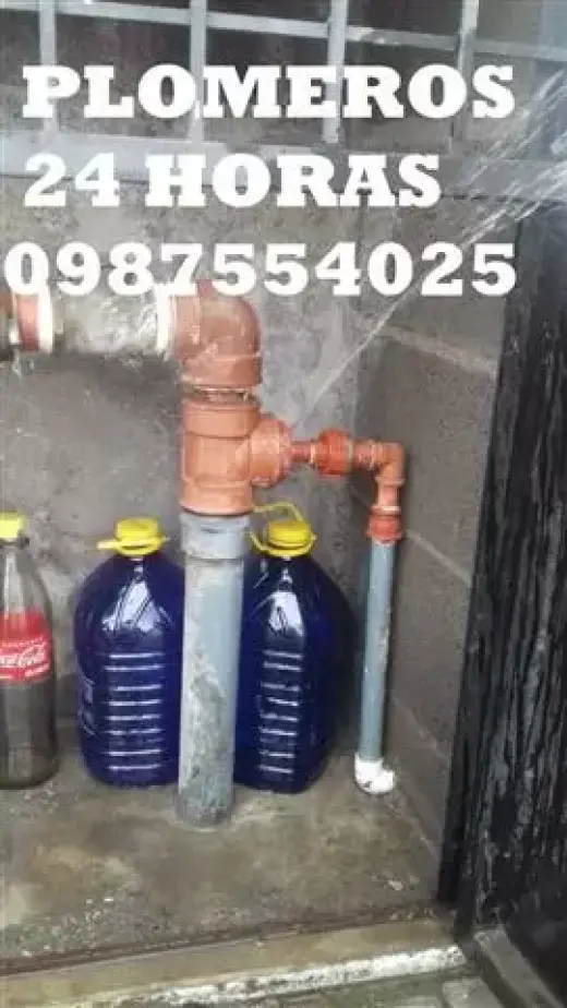 PLOMEROS 24 HORAS COBRE PVC