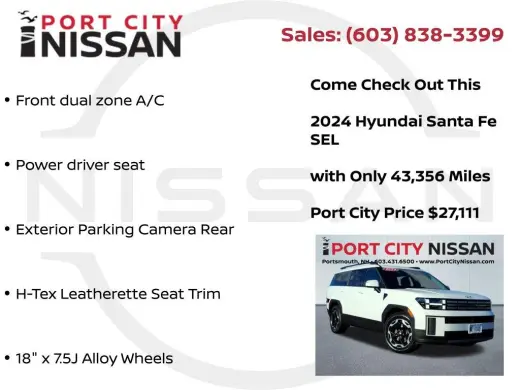 Hyundai SANTA FE 2024 AWD SEL 4dr SUV