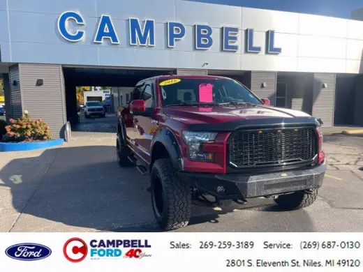 Ford F-150 2016 4x4 Lariat 4dr SuperCrew 5.5 ft. SB