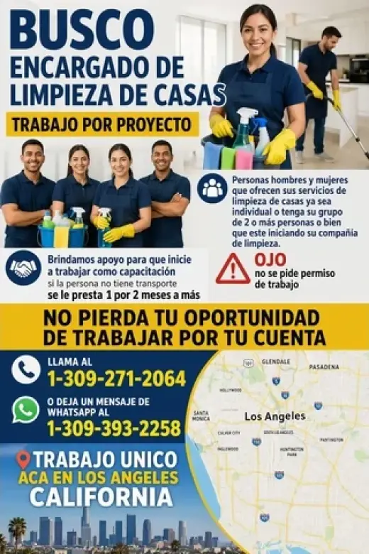 CLEANING SERVICES JOB