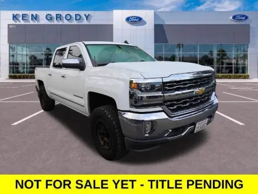 Chevrolet Silverado 1500 2018 4x4 LTZ 4dr Crew Cab 5.8 ft. SB